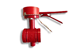 手柄信號(hào)蝶閥-溝槽蝶閥-手柄蝶閥